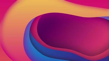 Gradient Wave Animated Background video
