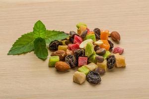 Dried fruits mix photo