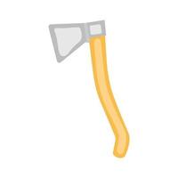 Axe illustration. Icons on a white background flat design vector