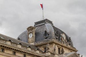 Historic building in Paris France photo