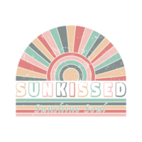 Sunkissed Sunshine Soul Retro Sunrise Graphic png