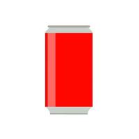 botella de refresco rojo objeto fresco salud limpio signo vector icono. beber cola producto verano aislado bebidas jugo