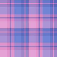 Seamless pattern in wonderful cold pink and dark blue colors for plaid, fabric, textile, clothes, tablecloth and other things. Vector image.