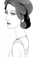 Female Fashion Drawing Sketches Vol. 1 vector