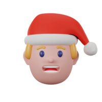 3D-Avatar männlich Weihnachten png