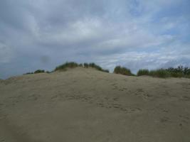 la isla de borkum en el mar del norte foto