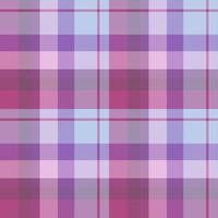 Seamless pattern in stylish bright violet and pink and light blue colors for plaid, fabric, textile, clothes, tablecloth and other things. Vector image.