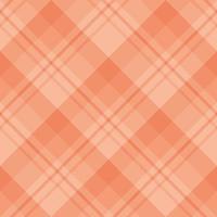 Seamless pattern in stylish light peach colors for plaid, fabric, textile, clothes, tablecloth and other things. Vector image. 2