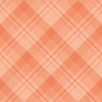 Seamless pattern in stylish light peach colors for plaid, fabric, textile, clothes, tablecloth and other things. Vector image. 2