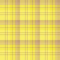 Seamless pattern in wonderful brown and yellow colors for plaid, fabric, textile, clothes, tablecloth and other things. Vector image.