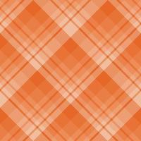 Seamless pattern in pretty orange colors for plaid, fabric, textile, clothes, tablecloth and other things. Vector image. 2