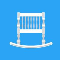 Baby cradle vector icon newbord. Child bed care cartoon cute white symbol. Toddler sleep pushchair carriage furniture