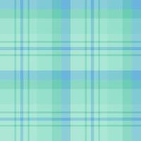 Seamless pattern in wonderful blue and mint green colors for plaid, fabric, textile, clothes, tablecloth and other things. Vector image.