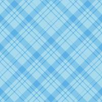 Seamless pattern in wonderful cozy blue colors for plaid, fabric, textile, clothes, tablecloth and other things. Vector image.