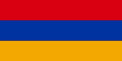 bandera armenia vector ilustración símbolo nacional país icono. libertad nación bandera armenia independencia patriotismo celebración diseño gobierno internacional oficial objeto simbólico cultura