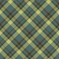 Seamless pattern in stylish discreet light and dark green and grey colors for plaid, fabric, textile, clothes, tablecloth and other things. Vector image. 2