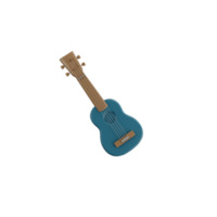 3d ukulele icon png