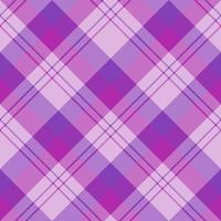 Seamless pattern in stylish purple and pink colors for plaid, fabric, textile, clothes, tablecloth and other things. Vector image. 2