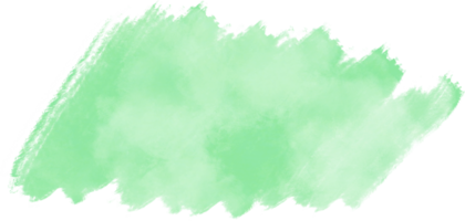 respingo de aquarela verde menta e coleção de clipart de pincelada para decoração. png