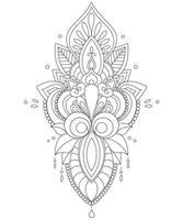 Coloring Page For Adult Free Vector