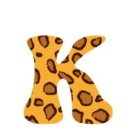 leopard skriva ut alfabet och siffra png