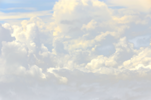 nube nel cielo atmosfera a partire dal aereo, su di finestre è Cloudscape cumulo Paradiso e cielo sotto sole. Visualizza a partire dal sopra nube è bellissimo con astratto sfondo clima tempo metereologico a alto livello png