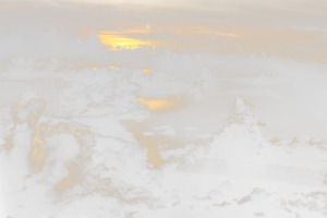 Nube en la atmósfera del cielo desde el avión, fuera de las ventanas hay un cielo de cúmulos de nubes y un cielo bajo el sol. la vista desde arriba de la nube es hermosa con el clima de fondo abstracto a alto nivel png