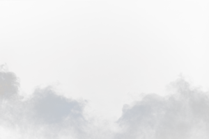 Dense Fluffy Puffs of White Smoke and Fog on transparent png Background, Abstract Smoke Clouds, Movement Blurred out of focus. Smoking blows from machine dry ice fly fluttering in Air, effect texture