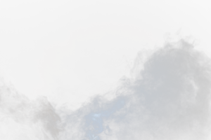 Dense Fluffy Puffs of White Smoke and Fog on transparent png Background, Abstract Smoke Clouds, Movement Blurred out of focus. Smoking blows from machine dry ice fly fluttering in Air, effect texture