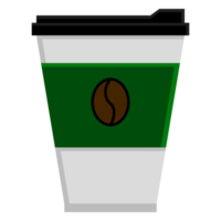 design plano de xícara de café png
