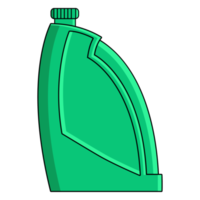 Blank Detergent jerrycan  Isolated png