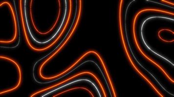 begrepp t4 abstrakt flytande rader frodig lava animering bakgrund med topografisk och neon effekter video