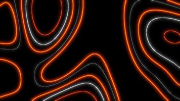 Concept T4 Abstract Liquid Lines Lush Lava Animation Background with Topographic and Neon Effects video