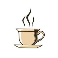 tea cup vector design