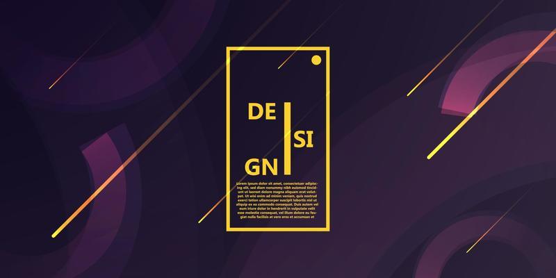 Minimal abstract background design vector template. Pattern geometric poster graphic shape. Gradient landing page digital concept. Dynamic motion futuristic fluid wave cover