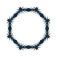 Border frame vector design illustration element decoration art. Abstract ornament border frame retro vintage swirl antique corner. Decorative pattern floral filigree graphic shape elegant banner