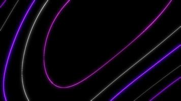 Concept T1 Abstract Liquid Lines Neon Lights Color Animation Background with Neon Effects video