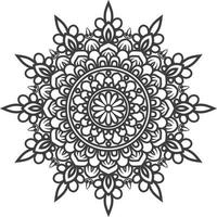 Luxury ornamental mandala design background vector