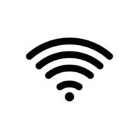 icono de wifi, vector de icono de wifi, en un moderno estilo plano aislado en fondo blanco. imagen del icono wifi, ilustración del icono wifi