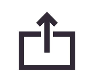 Mobile user interface navigation symbol and app icon simple outline linear vector. vector