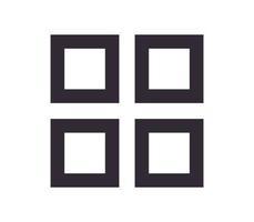 Scaling symbol and sizing arrow icon simple outline linear vector. vector