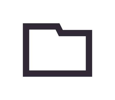 Mobile user interface navigation symbol and app icon simple outline linear vector. vector