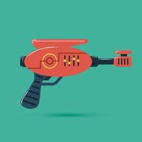 ilustración de pistola de rayos vector