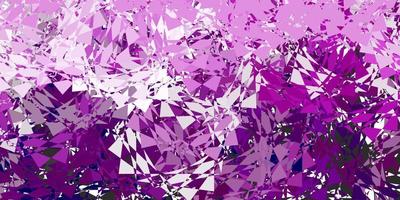 Dark purple vector pattern with polygonal shapes.