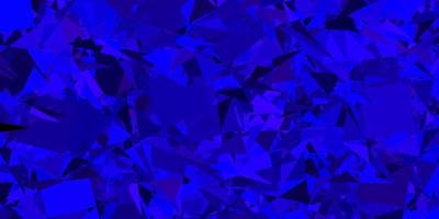 Dark Purple vector layout with triangle forms.