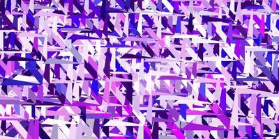 Light purple vector pattern with polygonal shapes.