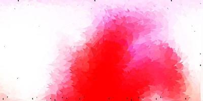 Light red vector poly triangle texture.