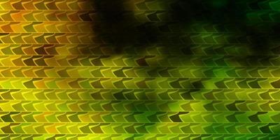 Light Green, Yellow vector texture in rectangular style.