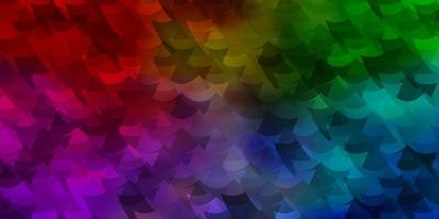 Light Multicolor vector backdrop with rectangles.