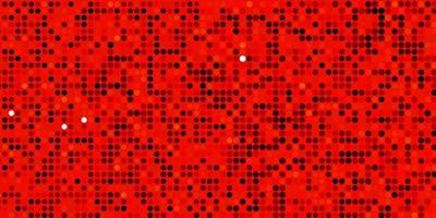 Dark Orange vector texture with disks.